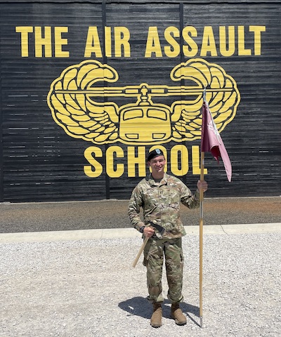 Army physician earns top of class at Sabalauski Air Assault Schools