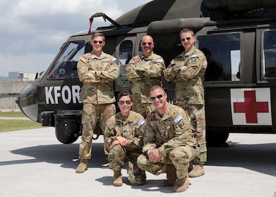 KFOR MedEvac team crosses borders to save lives