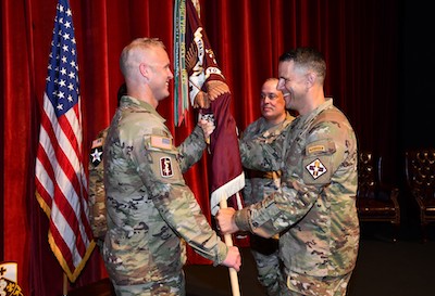 187th Medical Battalion commanders repeat history