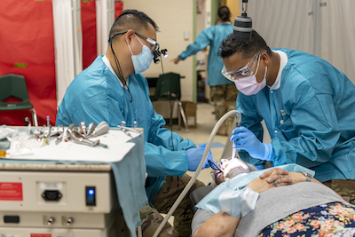 994th Dental Company Delivers No-Cost Dental Care to Nueces County as part of IRT Nueces