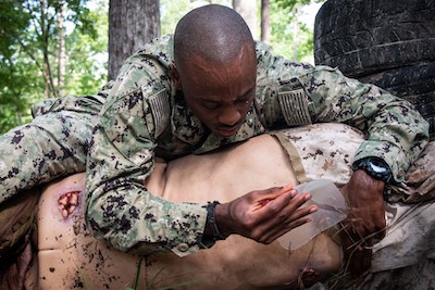 Cherry Point Sailors Sharpen Battlefield Medicine Skills