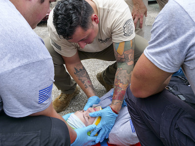 National Guard medics pursue flight paramedic future