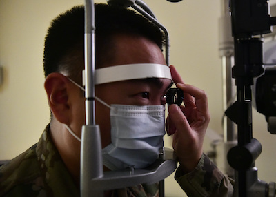 51st Medical Group optometry flight keeps Wolf Pack eyes on target