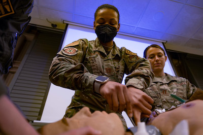 8th Medical Group participate in training event