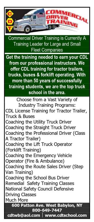 Commercial Driver Training-C.D.T.-325pix