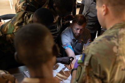 Hoosier, Nigerien medics bond over life-saving skills