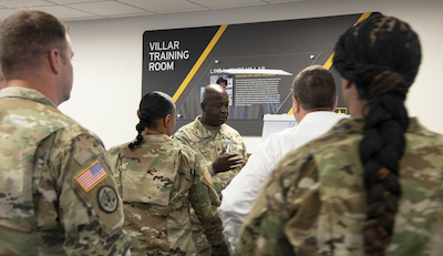 Col. Nesbitt speaking