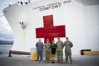 USNS Comfort Arrives in Honduras for CP22