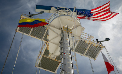 USNS Comfort Arrives in Colombia