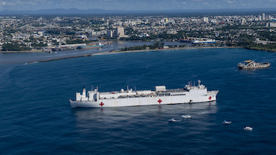 USNS COMFORT ARRIVES IN DOMINICAN REPUBLIC FOR CONTINUING PROMISE