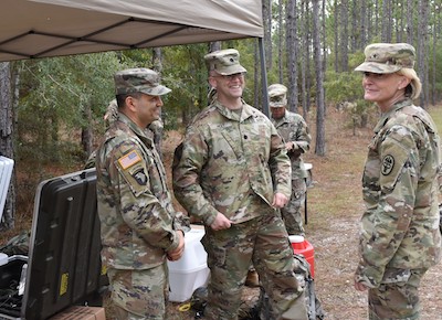 Medical Readiness Command, East command team visits Fort Rucker