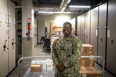 Petty Officer Enjoys Leadership, Teamwork aboard Cherry Point Clinic