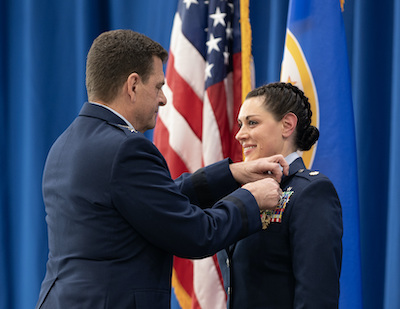 Modern-Day Minuteman Makes History: First Air National Guard Flight Nurse Receives Distinguished Flying Cross Medal