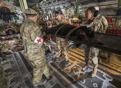 AASAB medical evacuation training enhances coalition partnership, skillsets