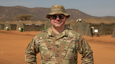 U.S. Army Reserve Medic visits Kenya during exercise Justified Accord 2023