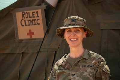 From San Antonio to Kenya, Army Reserve nurse travels to Justified Accord 2023