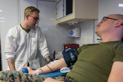 MCAS Cherry Point Holds ASBP Blood Drive