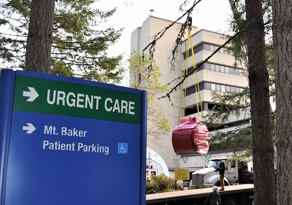 Out with the old to make way for new MRI at Naval Hospital Bremerton