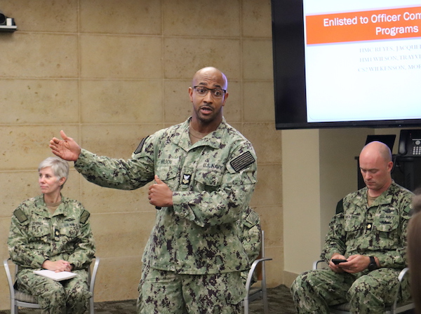 Corpsman’s perseverance leads to selection for commissioning into Navy Medical Service Corps