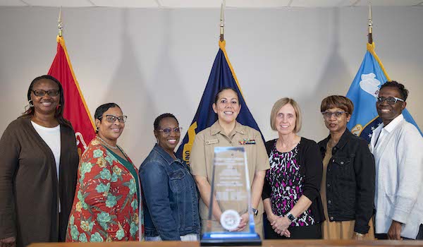 Medical Forces Atlantic staff presented Department of Defense Financial Management Award