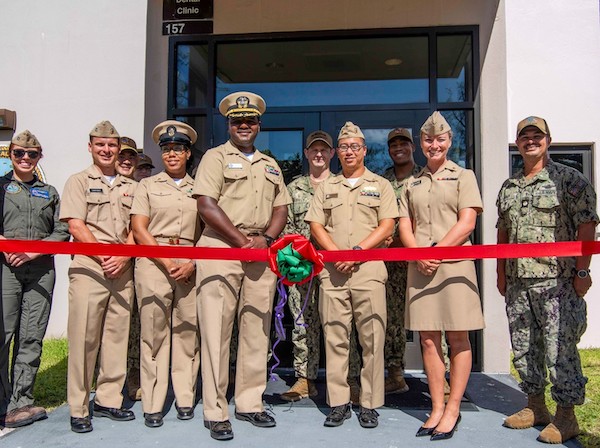 United States Navy Medicine Readiness and Training Unit (USNMRTU) Diego Garcia opens new dental clinic with a ribbon cutting ceremony