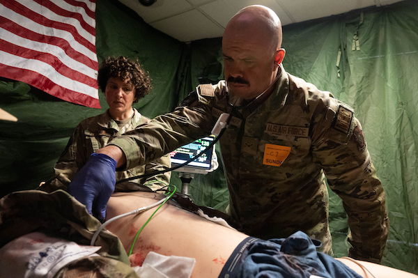 Major Pain: Airmen team up with local hospital for medical training