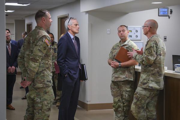 VA Secretary McDonough visits BACH before opening of VA Clinic at Fort Campbell