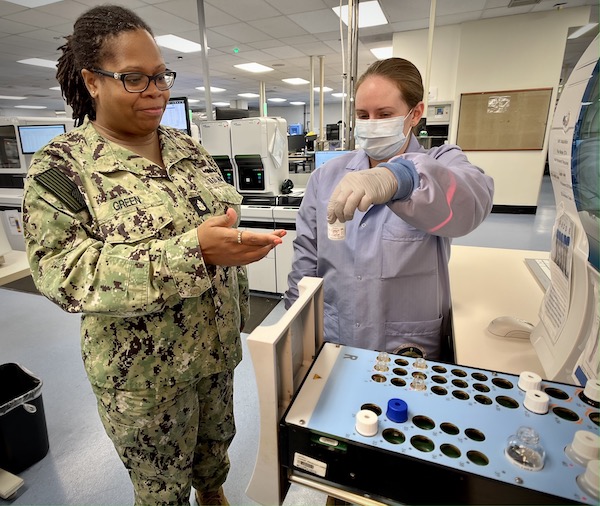 Importance of Blood Donor Program Exemplified by NMCSD Lab Tech