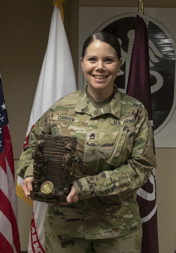Madigan Soldier wins MEDCOM Career Counselor of the Year two years in a row