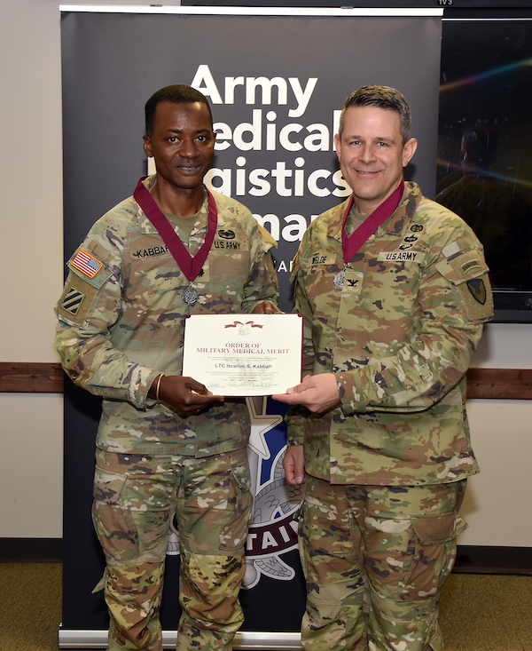 Army Medical Logistics Command officer inducted into O2M3