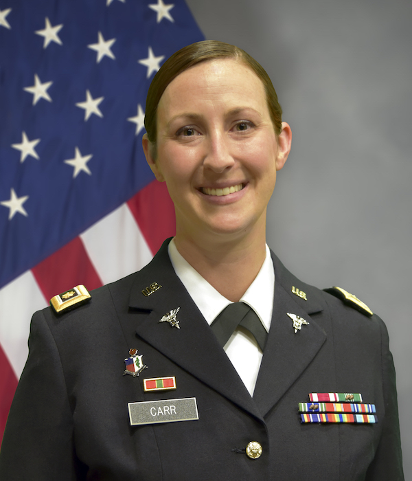 From Cadet to Army Leader, Carr’s Path in Military Medicine Leads to a Lifelong Career at MRDC