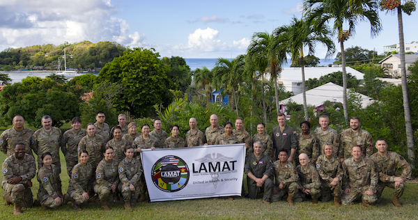 Air Force medical team launches first LAMAT assistance mission in St. Vincent