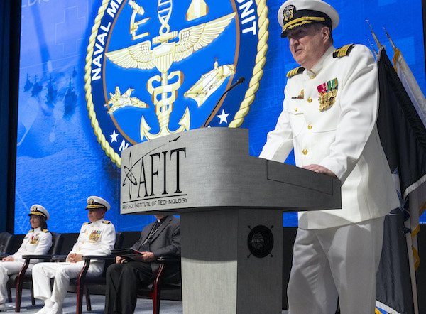 Naval Medical Research Unit Dayton welcomes new commander in change-of-command ceremony