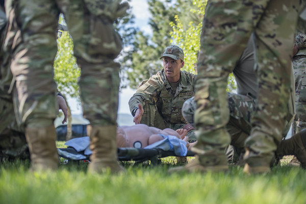 Medical Airmen train in field environment for future deployments, combat readiness