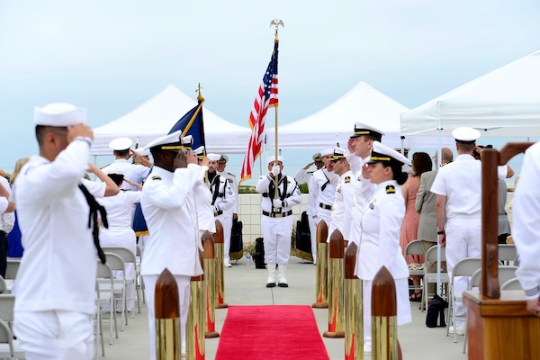 USNS Mercy Change of Command Ceremony