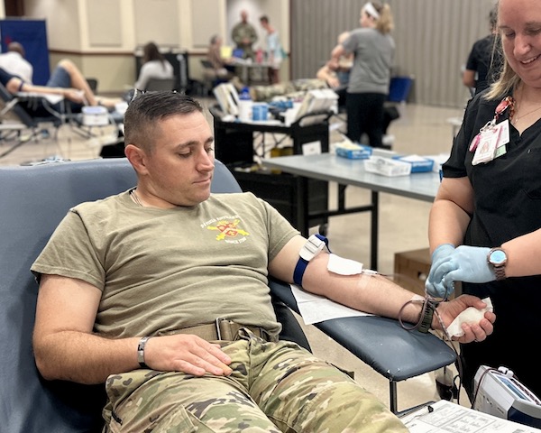 Fort Leavenworth community makes blood drive a success