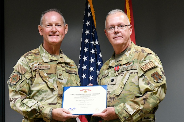 172nd Airlift Wing Flight Nurse Awarded Bronze Star Medal