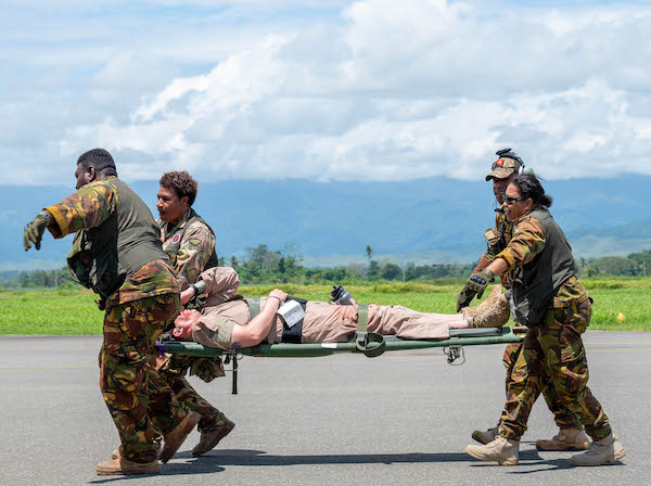 USAF, RAAF and PNGDF training efforts culminate with aeromedical evacuation FTX during Pac Angel 24-1