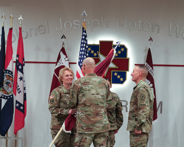 Womack welcomes new leadership, honors outgoing commander’s legacy