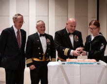 Naval Health Clinic Cherry Point Celebrates Navy’s 249th Birthday with Ball