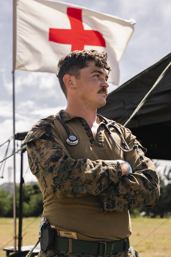 Leading With Purpose: MRF-SEA Sailor awarded 1st Med Battalion Sailor of the Year