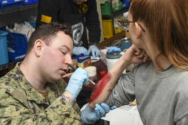 EMF Kilo trains with 2nd Medical Battalion enhancing deployable skillsets