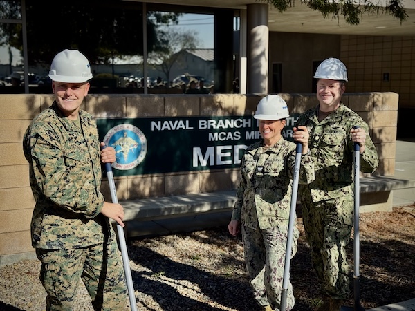 Groundbreaking for clinic that will stand as a symbol of care, dedication, excellence at MCAS Miramar