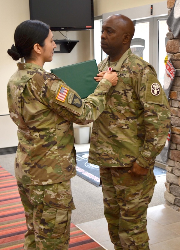 Command Sgt. Maj. Bryant Gray Presented With Meritorious Service Medal