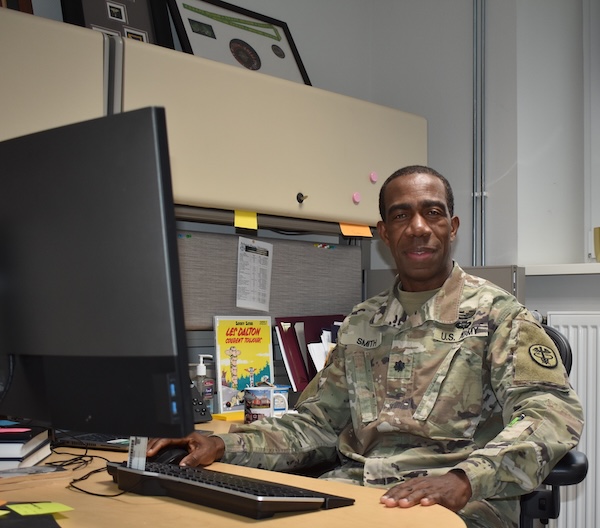 Lt. Col. Simeon Smith, Public Health Command Europe Regional Public Health Nurse Consultant