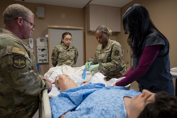 An innovative partnership: 307th Medical Squadron trains with civilian counterparts