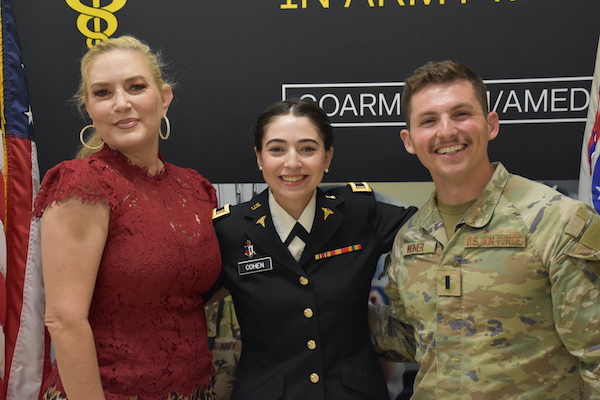 Army Soldier begins transition from Army Medicine officer to Physician