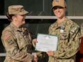 Navy Doc recognized for Army Field Hospital support