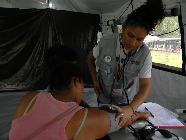 International teams provide care to hundreds of patients in CENTAM Guardian