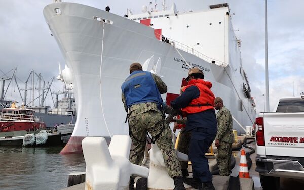 USNS Comfort Departs Norfolk in Support of Continuing Promise 2025